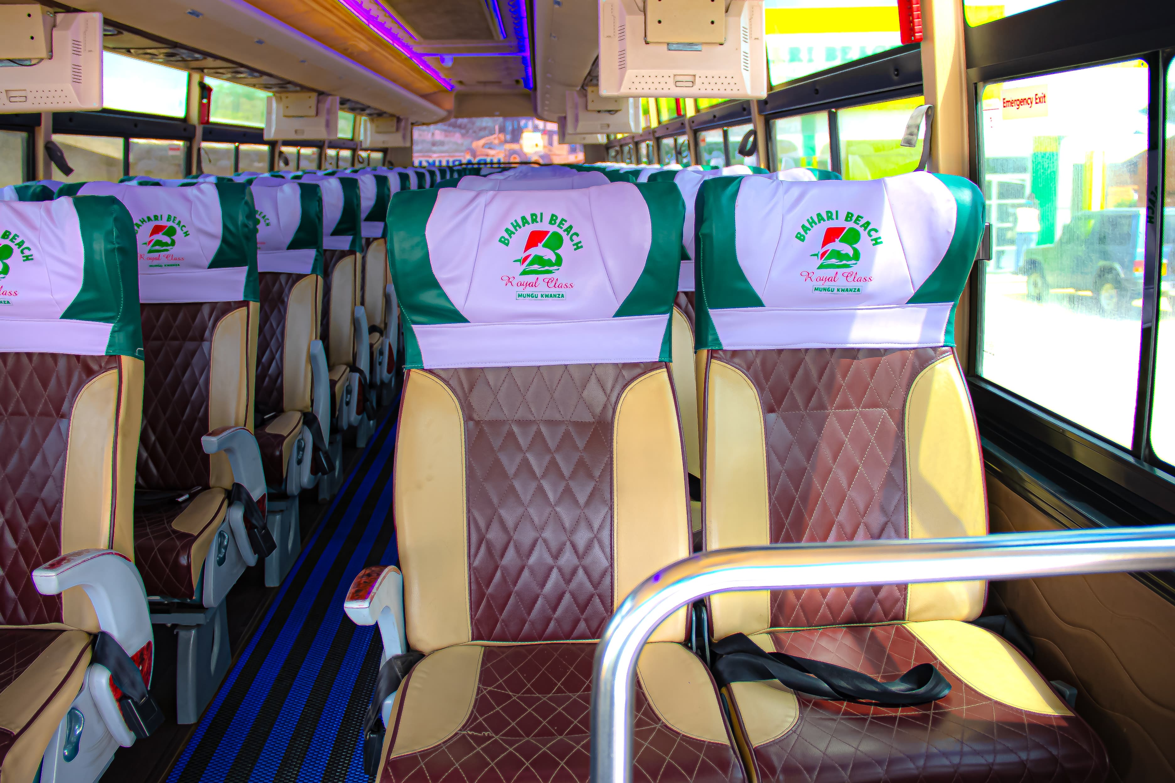 Luxury bus seats